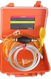 GasTapperTM Portable Liquid Transfer Gasoline Water Siphon in a Solid Fume Proof Case 18 Feet of Fuel Hose & Modern Car Adapter - See all 5 GasTapper versions by searching for GenTap in the Amazon search bar