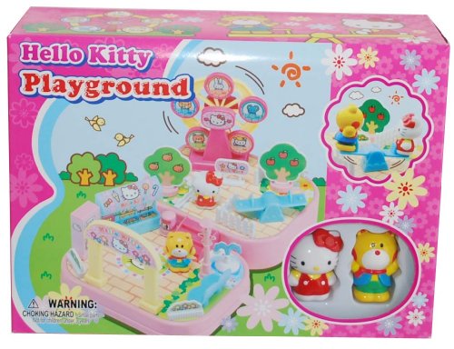 Japanese Sanrio Hello Kitty Mini Town Playground Playset