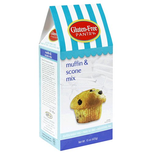 The Gluten-Free Pantry Muffin & Scone Mix, 15-Ounce Boxes (Pack of 6)