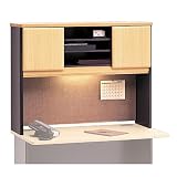 Beech 48 Hutch Bush Furniture Advantage Series A By Bush Furniture Office...