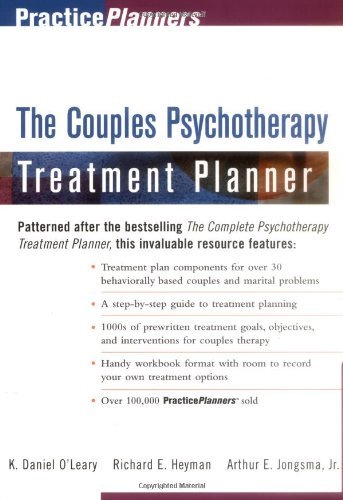 The Couples Psychotherapy Treatment Planner (PracticePlanners)