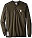 Carhartt Men's Big Flame Resistant Force Cotton Long Sleeve Henley
