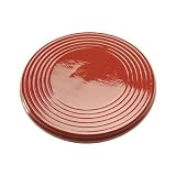 Glazed Pottery Trivet - Red 
