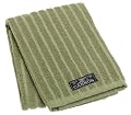 Cannon Vertical Rib Stripe Kitchen Towel, Sage