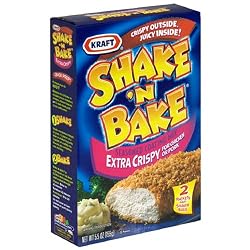 Shake 'N Bake Seasoned Coating Mix, Extra Crispy, 5.5-Ounce Boxes (Pack of 8)