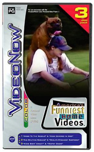 Videonow Color America's Funniest Home Videos 3 Personal Video Disc PVD Pack