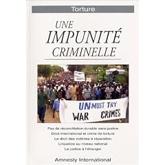Torture, une impunit� criminelle