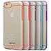 iPhone 6s Case - VENA [RADIANT] Ultra Slim Clear Hybrid Bumper Case for Apple iPhone 6 (2014) / iPhone 6s (2015) - Transparent/Light Blue