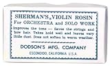 Shermans VP-01D Violin Rosin