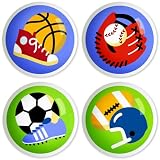 Olive Kids Game On Kids Bedding Cooridnating Drawer Knob Set