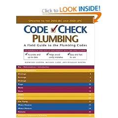 Code Check Plumbing: A Field Guide to the Plumbing Codes