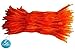Caryko Fuzzy Bump Chenille Stems Pipe Cleaners, Pack of 100 (Orange)