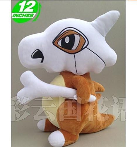 Japanese Anime Pokemon Cubone Plush Doll 12 Inches, in Stock by Hong Te