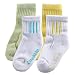 Luvable Friends 4-Pack Fashion Crew Socks, Green, 6-12 Months