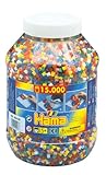Hama 204.00 B�gelperlen Bunt Vollton, 15000 Stck in Dose