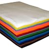 ASSORTED PACK ACRYLIC CRAFT FELT 9 INC X 12 INCH 50 PCS