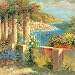 Italian Retreat I by Unknown. Size 24.00 inches width by 24.00 inches height. High Quality Art Poster Print