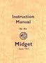 MG Midget TC Instruction Manual (Official Workshop Manuals)