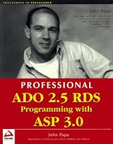 Professional ADO 2.5 RDS Programming with ASP 3.0