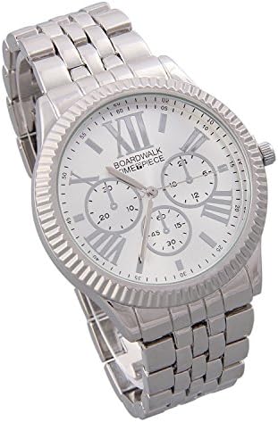 OniyA Men's Watches Japanese Quartz Water Resistant Stainless Steel Band