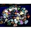2 FULL LBS. POLISHED SEMI-PRECIOUS TUMBLED GEMSTONES sm/med size 1/2 to 3/4'',,,always GRADED AND HAND PICKED TO ENSURE QUALITY