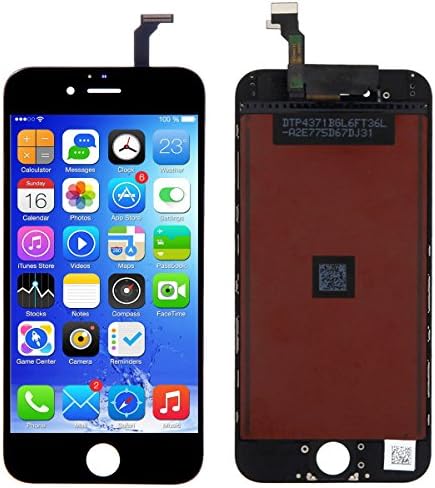 iphone 6S Plus LCD Screen Replacement Black,For iphone Health(TM)LCD Display Touch Digitizer Screen Replacement Assembly for iPhone 6S Plus 5.5' inch