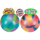 Gertie Ball Tie Dye Blue Swirl & Pink Swirl Gift Set Bundle - 2 Pack