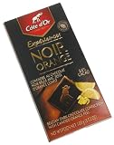 Cote Dor Dark Chocolate With Orange Peel Noir Orange, 3.5-Ounce Bars (Pack of 10)