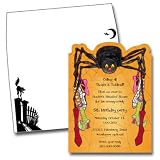 Halloween Party Invitation with Coordinating Envelope - Package of 25