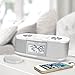 TimeShaker Micro by iLuv (Dual Alarm Clock Bluetooth FM Stereo Clock Radio with Bed Shaker Alarm & USB Charging Port) for Apple iPhone, iPad, Samsung, LG, HTC, Google and Other Bluetooth Devices