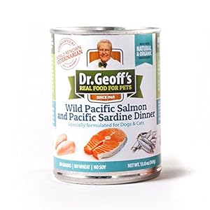 Organic Natural Pet Food - Wild Pacific Salmon and Pacific Sardine Dinner - Organic Dog Food