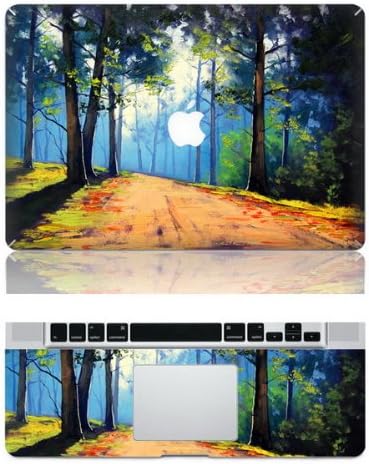 Forest Macbook Protective Decals Top Sticker Front Decal
