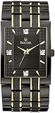 Bulova Men's 98D004 Diamond Dial Watch