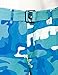 iDarbi Men's Belted Ripstop Camo Cargo Shorts (10 Colors Avail, Waist 30 to 44)