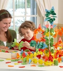HearthSong Connectagons - Geometry Constructive Building Set, Set of 240 Connectagons