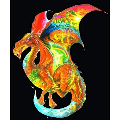 Dragon Dreams Shaped Jigsaw Puzzle by Bob Eggleton 1000pc