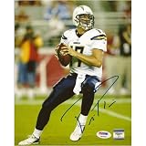 Philip Rivers (San Diego Chargers) Signed Autographed 8x10 Photo (PSA/DNA COA)