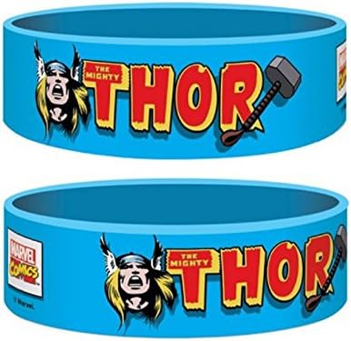Marvel Retro Thor logo new Official rubberWristband