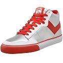 Pony Men's Signature Sneaker,Grey/Red/White,10 M US