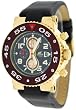 Adee Kaye #AK8026-MG Men's Gold Tone Sports Chronograph Watch