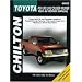 Toyota Pick-ups, Land Cruiser, and 4 Runner, 1989-96 (Chilton's Total Car Care Repair Manuals)