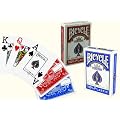 Jeu Bicycle 100% plastique bleu