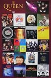 Art Poster Print QUEEN ALBUM COVERS