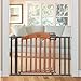 Summer Infant Decorative Wood & Metal 5 Foot Pressure Mounted Gate, Brown/Black