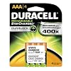 Duracell Rechargeables StayCharged AAA Batteries, 4-Count