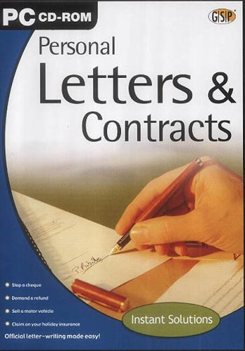 Personal Letters  Contracts