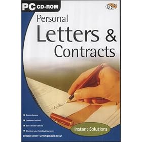 Personal Letters & Contracts