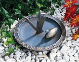 Loon Sundial Birdbath