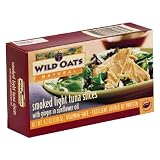 Wild Oats Smoked Tuna Slices with Ginger in Oil, 4.2-Ounce Cans (Pack of 8)