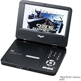 BLUEDOT BAT-2005 バットマンモデル 7型 ポータブルDVDプレーヤー